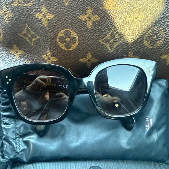 Celine Black prescription Sunglasses main image 4